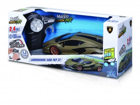 MAISTO TECH valdomas automodelis 1:24 Lamborghini Sian FKP37, 82338 82338