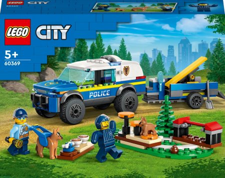 60369 LEGO® City Mobili policijos šunų treniruotė 60369