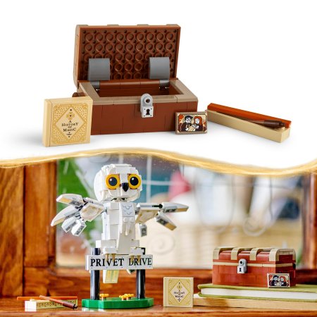 76425 LEGO® Harry Potter™ Hedviga ketvirtame Ligustrų gatvės name 