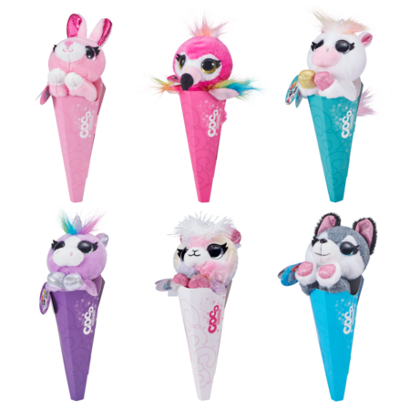 COCO CONES pliušinis žaislas Original, 1 serija, asort., 9601SQ1 
