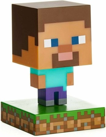 PALADONE MINECRAFT Steve dekoratyvinis LED šviestuvas, PP6594MCFV4 