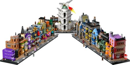 76444 LEGO® Harry Potter™ Skersinio skersgatvio burtininkų parduotuvės 
