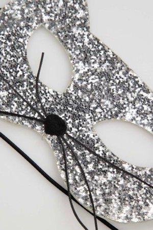 COCCODRILLO veido kaukė PETIT BIJOU, sidabrinė, ZC5664301PBJ-024-000 