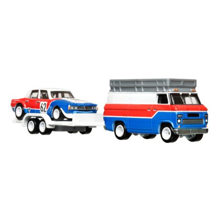 HOT WHEELS automodeliukas Vilkikas su automobiliu asort., FLF56 