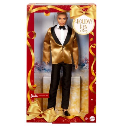 BARBIE kolekcinis kenas Ken Holiday, JGK55 