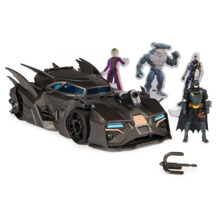 BATMAN automobilis Crusader Batmobile su 4" figūrėle, 6067473 