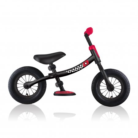 GLOBBER balansinis dviratis Go Bike Air, juodas-raudonas, 615-120 615-120