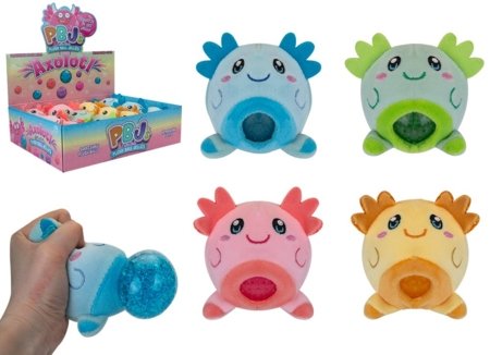  PBJ'S pliušinis žaislas Ball Jelly Axolotl 8cm., asort, 453425E 