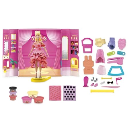 PLAY-DOH Barbie mados šou dizainerės žaidimų rinkinys, G13565L0 