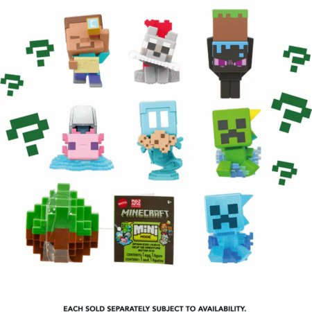 MINECRAFT mini siurprizų rinkinys kiaušinis, HXT64 