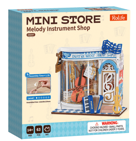ROLIFE medinis konstruktorius Muzikos Instrumentų Parduotuvė, DS047 