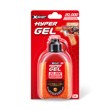 X-SHOT šoviniai Hyper Gel, 20000 želinių rutuliukų, asort., 36625 36625