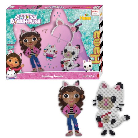 HAMA GABBY'S DOLLHOUSE kūrybinis rinkinys, 7918 