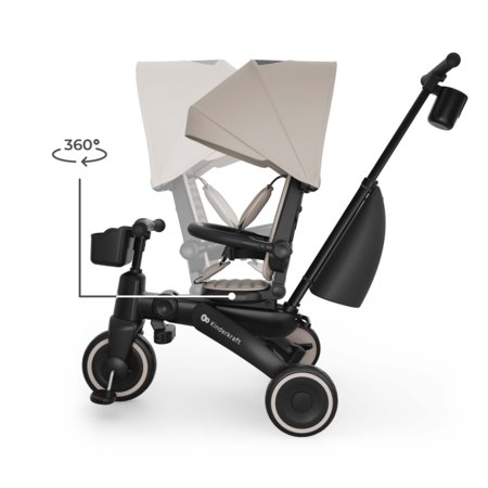 KINDERCRAFT triratukas JAZZ 3, smėlinis, KRJAZZ03BEG0000 