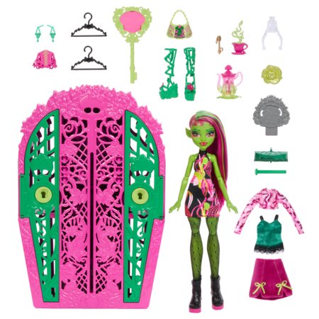 MONSTER HIGH Skulltimates siurprizų rinkinys Venera, vidurnakčio sodo serija, HYT75 