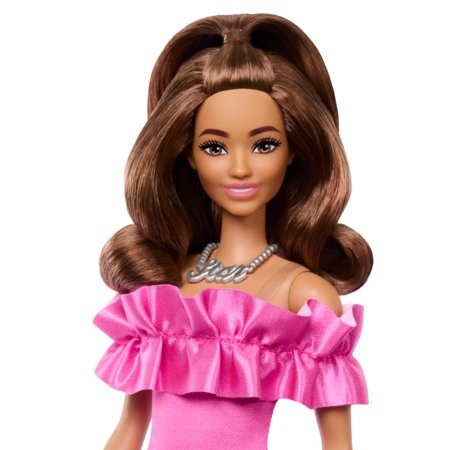 BARBIE Barbė madistė rausva suknele, HRH15 