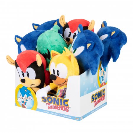 SONIC 9" pliušinis žaislas, asort., 414484-PQ 414484-PQ