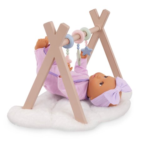 LULLABABY lėlių žaidimų kilimėlis su kabinamais žaislais, LBY7639Z 
