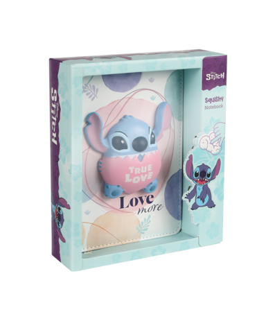STITCH užrašų knygelė Squishy 3D, 75248PTR 
