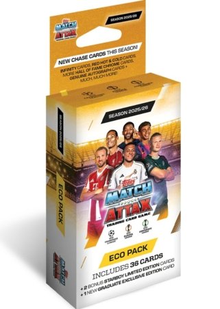 TOPPS kortelės 2026 Match Attax Eco Pack, 76921 