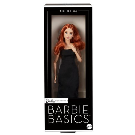 BARBIE Basics lėlė rausvais plaukais, JBH74 