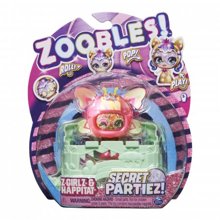 ZOOBLES figūrėlė Girls Secret Partiez, 2 serija, asort., 6061945 6061945