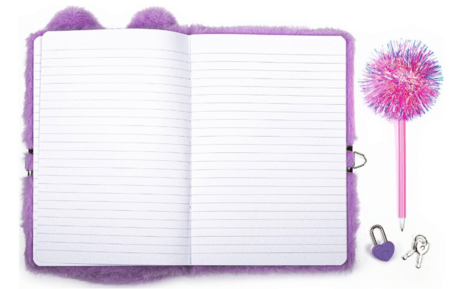 DREAM POP slaptas dienoraštis su spyna ir rašikliu, K10343M-33399 