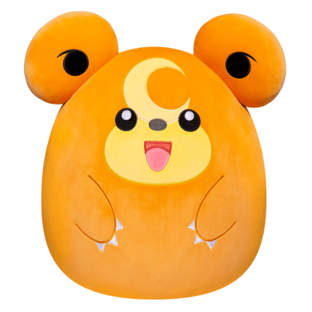 SQUISHMALLOWS POKEMON pliušinis žaislas Teddiursa 35cm., SQPK00043 