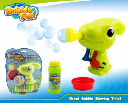DIHUA TOYS muilo burbulų šautuvas Bubble Dinosaur, DHOBB10122 DHOBB10122