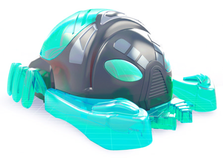 CLEMENTONI robotas vabalas, 75066BL 
