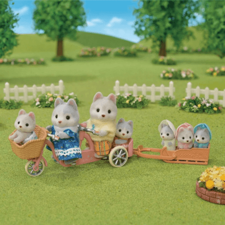 SYLVANIAN FAMILIES Haskių šeimynėlė, 5636SYL 5636SYL