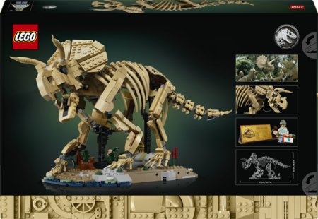 77985 LEGO® Jurassic World Dinozaurų fosilijos: triceratopsas 