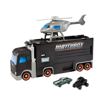 MATCHBOX MOVIE transformuojamas kalnų transporteris su trasa – Mountain Convoy, JJB32 