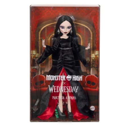 MONSTER HIGH x Wednesday lėlė Mirtišė, JLK99 