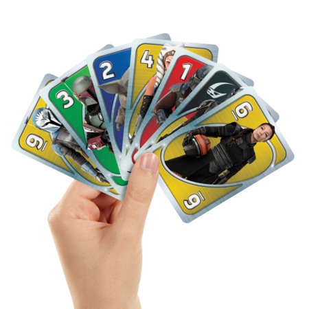 MATTEL GAMES UNO kortos Žvaigždžių Karai, HJR23 HJR23