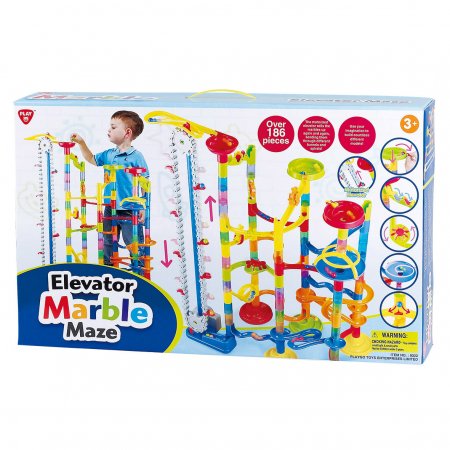 PLAYGO INFANT &TODDLER konstruktorius su liftu Marmuro labirintas, 9322 9322