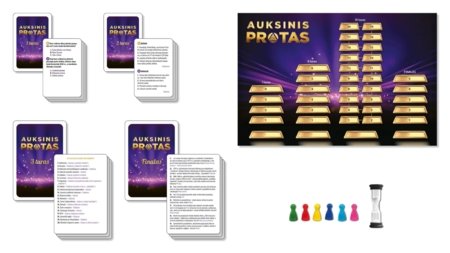 TERRA PUBLICA Stalo žaidimas Auksinis protas Didysis stalo žaidimas, 4779054890573 