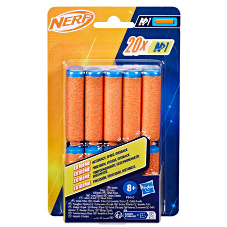 NERF N SERIES šoviniai, 20 vnt, F8640EU4 