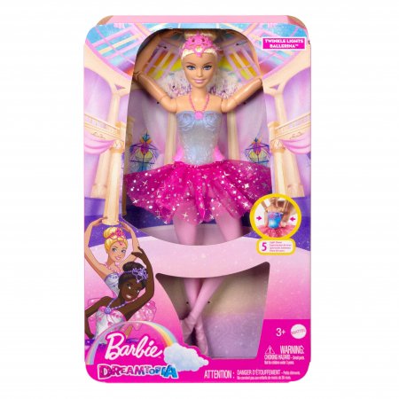 BARBIE Dreamtopia balerina su švieselėmis, HLC25 HLC25