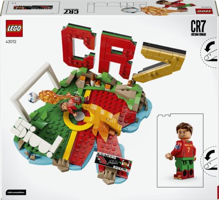 43012 LEGO® Editions Cristiano Ronaldo – svarbiausi futbolo įvykiai 