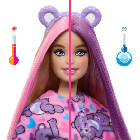 BARBIE Cutie Reveal Care Bears siurprizų rinkinys Share Bear, JCN94 