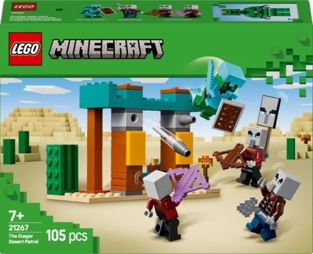 21267 LEGO® Minecraft® Ilagerių dykumos sargyba 