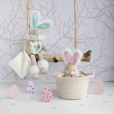 DOUDOU ET COMPAGNIE miego žaislas-kiškis 31cm, DC3487 