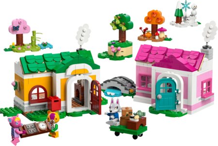 77057 LEGO® Animal Crossing™ Kūrybiniai namai: smagūs metų laikai 