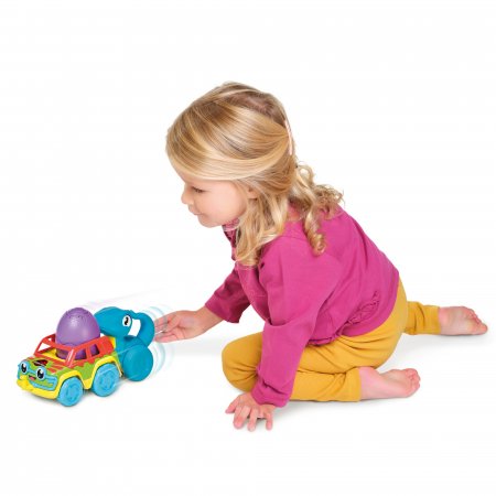 TOMY mašinėlės rinkinys su dinozauru Chase & Roll Raptors, E73251 E73251