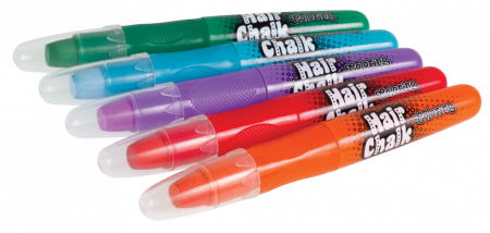 COLORINO CREATIVE kreidelės plaukams 5 spalvos, 68659PTR 68659PTR
