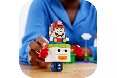 71396 LEGO® Super Mario Bowser Jr. klouno automobilio papildomas rinkinys 71396