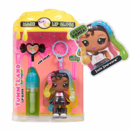 YUMMILAND lūpų blizgis su figūrėle - pasidaryk pats, asort., 545767 