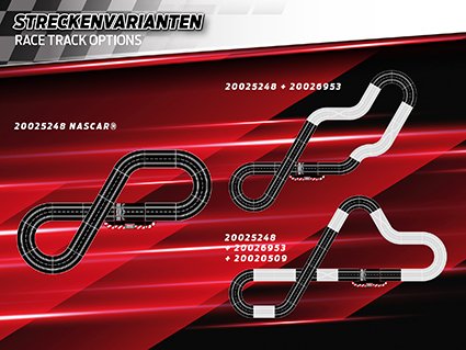 CARRERA GO racing set NASCAR, 20025248 