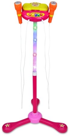 BONTEMPI TECH belaidis scenos mikrofonų stovas su dviem mikrofonais, 421472 